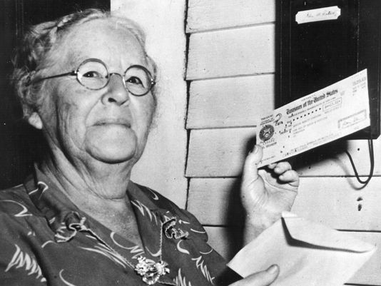Social Security turns 80 and the attacks keep coming - Panhandle Politico - social-security-lady